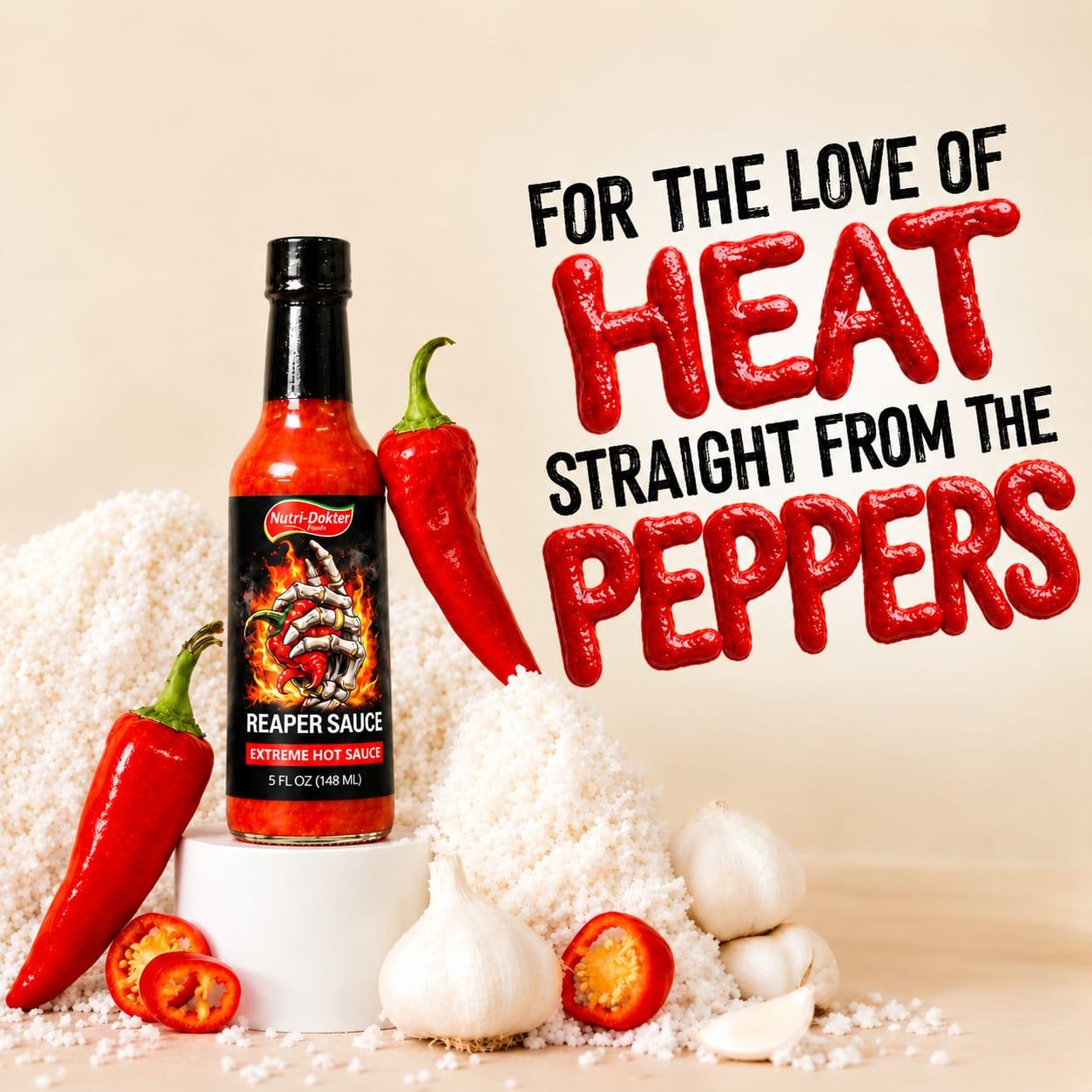 For the love of heat – straight from the peppers