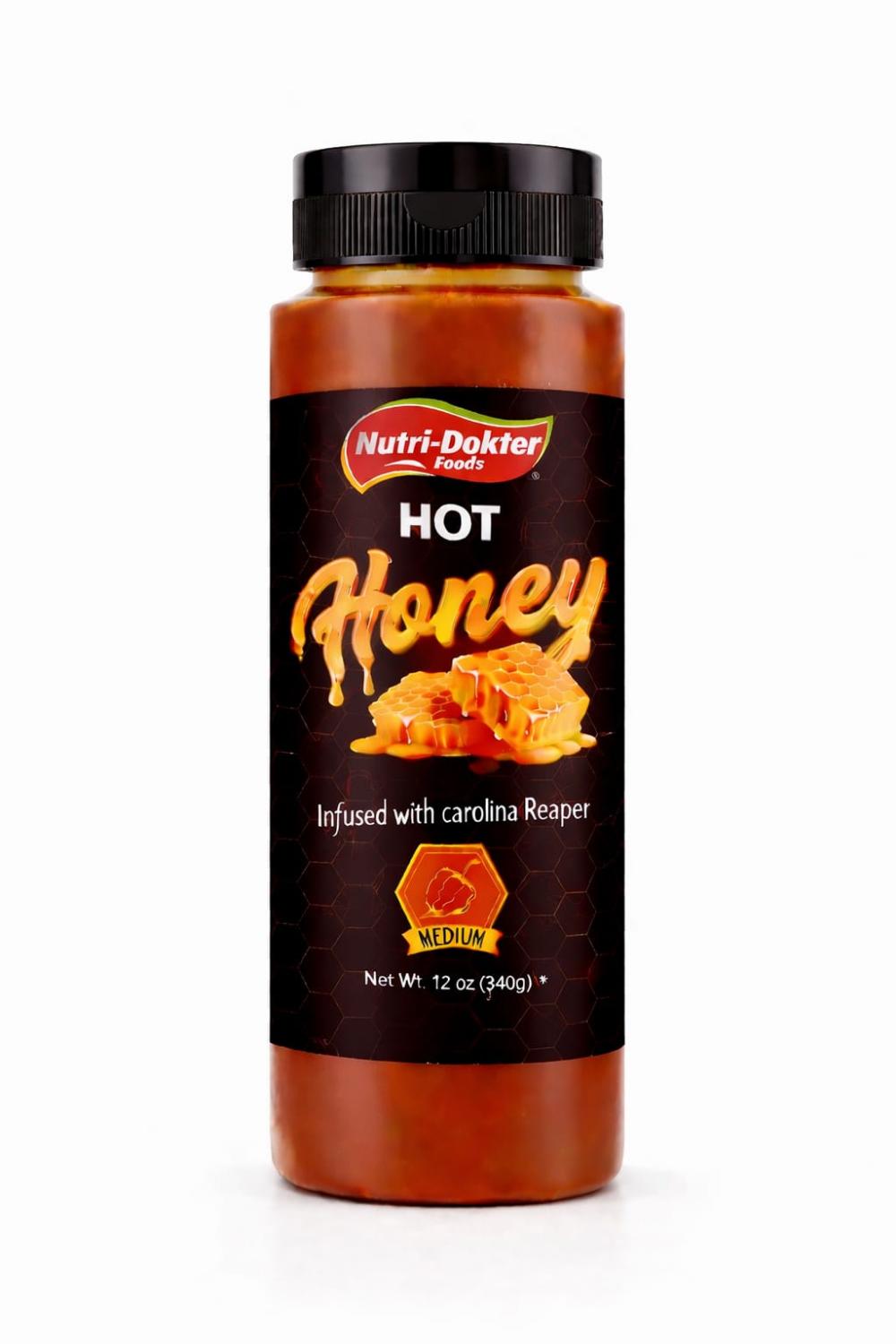 Hot Honey infused with Carolina Reaper